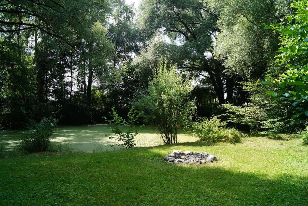 Idylisches Cottage Mit Reh Worthsee Exteriör bild