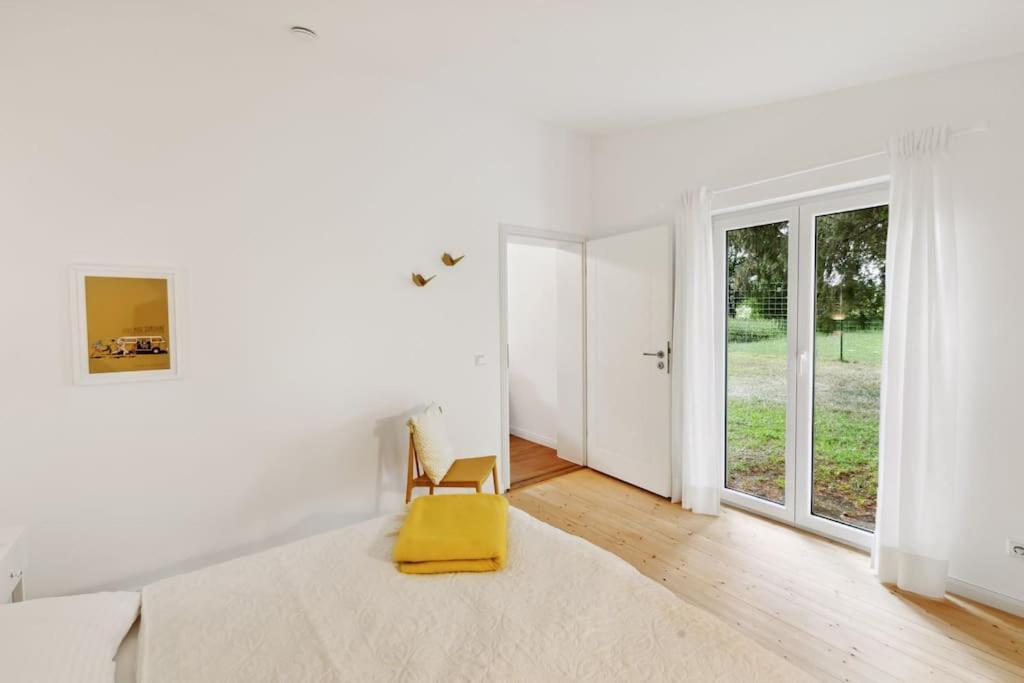 Idylisches Cottage Mit Reh Worthsee Exteriör bild